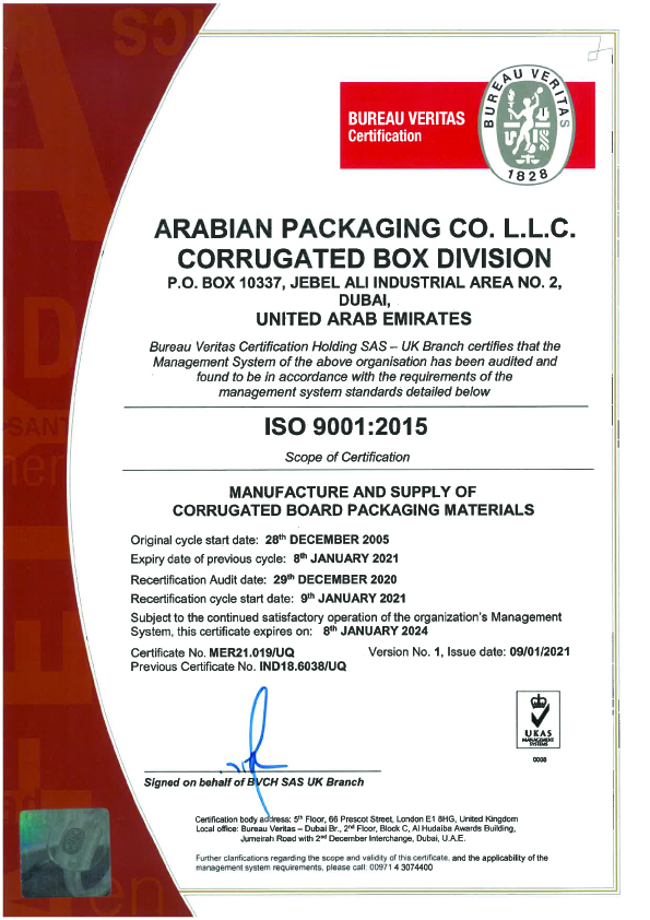 Corrugated Cardboard Divisions Manufacturer